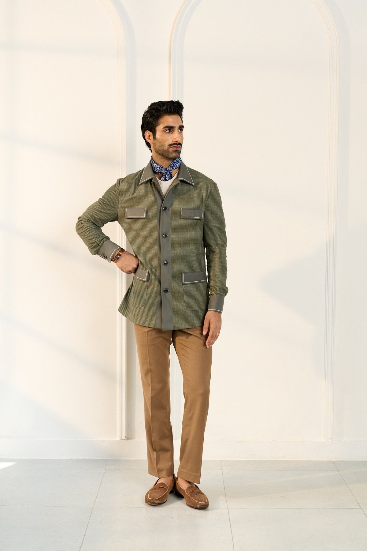 Gargee Designer's  Sardinia Stroll Shacket Gargee