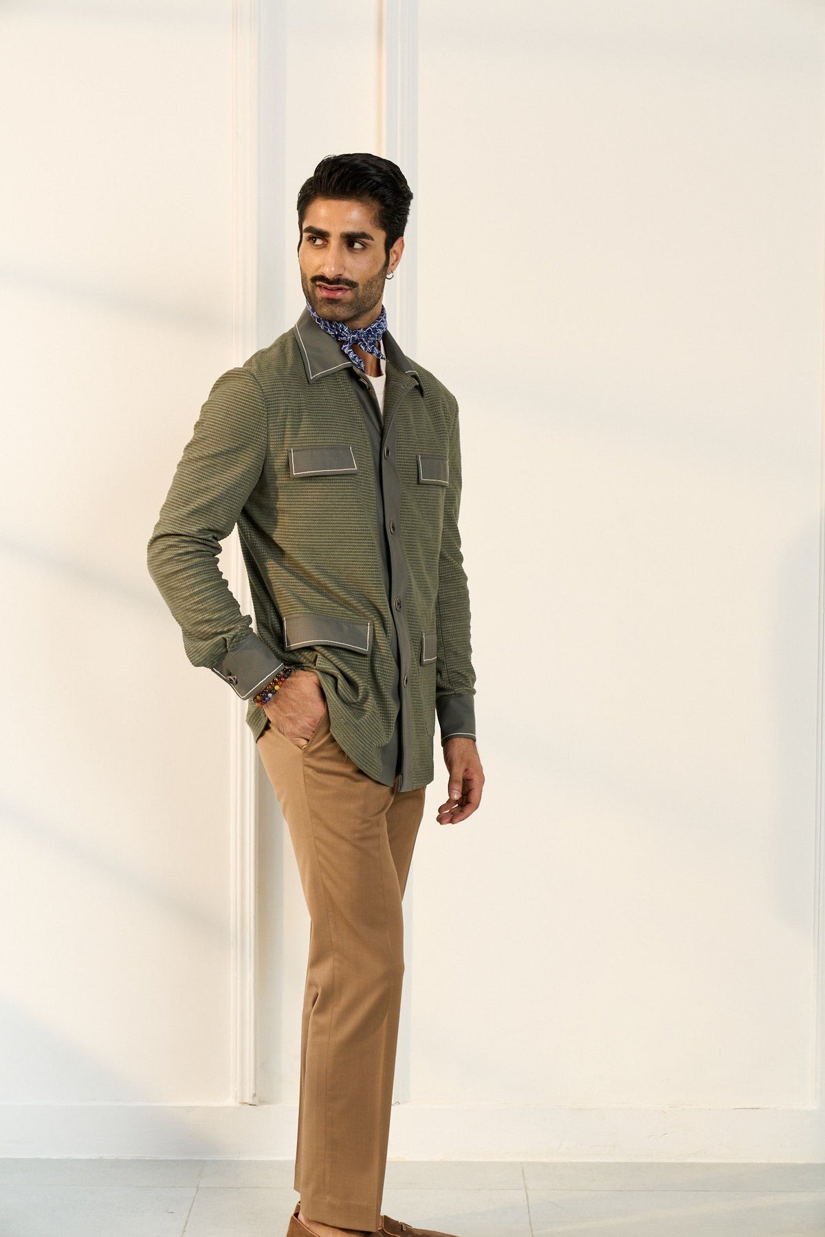 Gargee Designer's  Sardinia Stroll Shacket Gargee