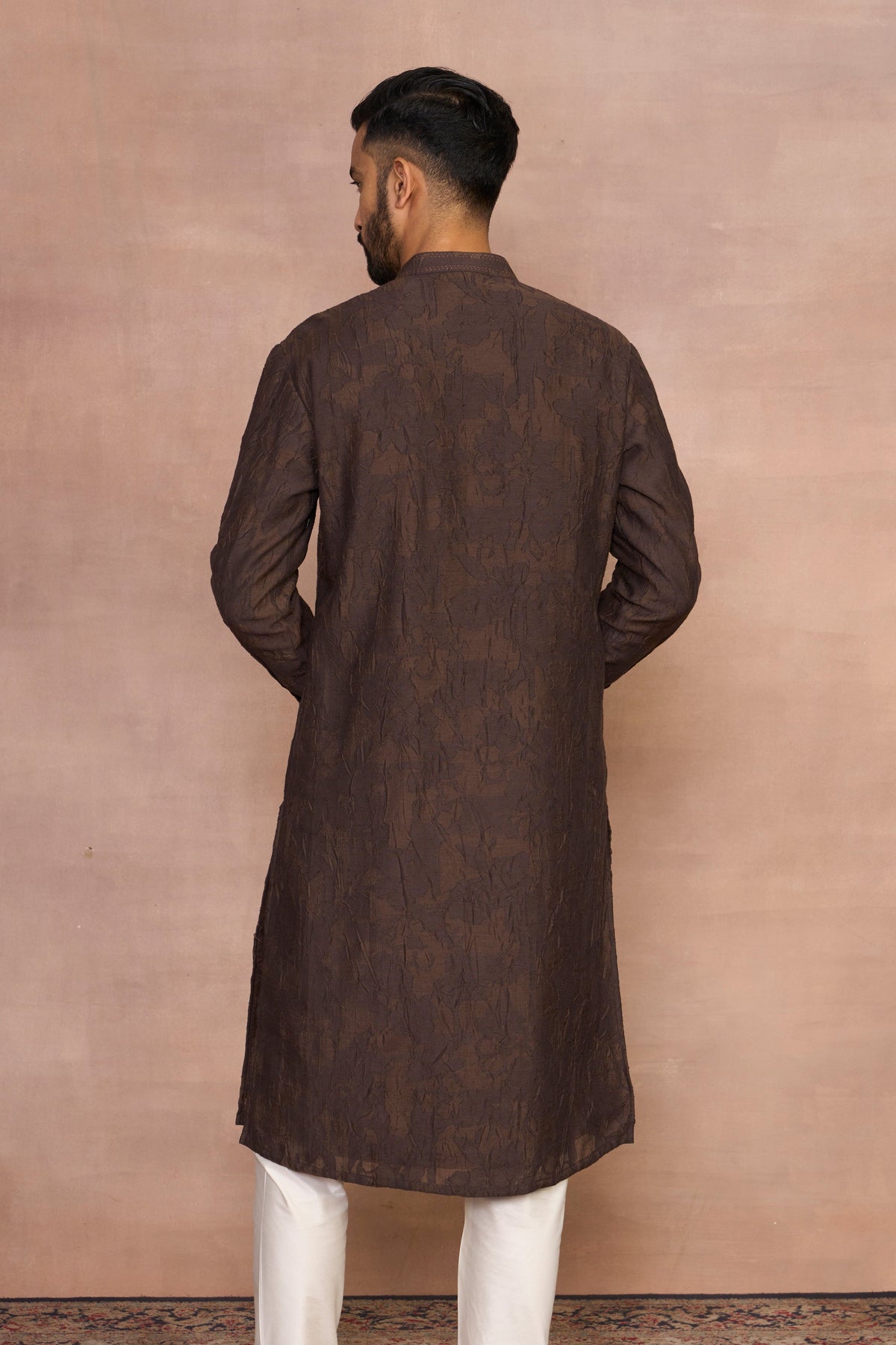 Gargee Designer's Aashiyana Brown Kurta Set Gargee