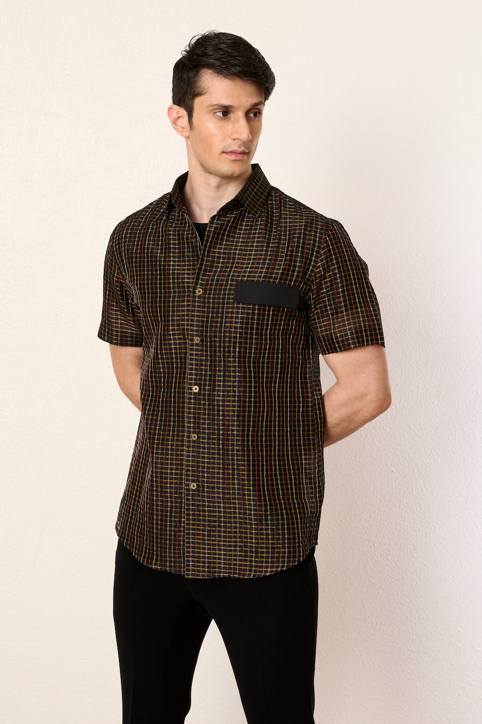 Gargee Designer's Black Urban Transy Shirt Gargee