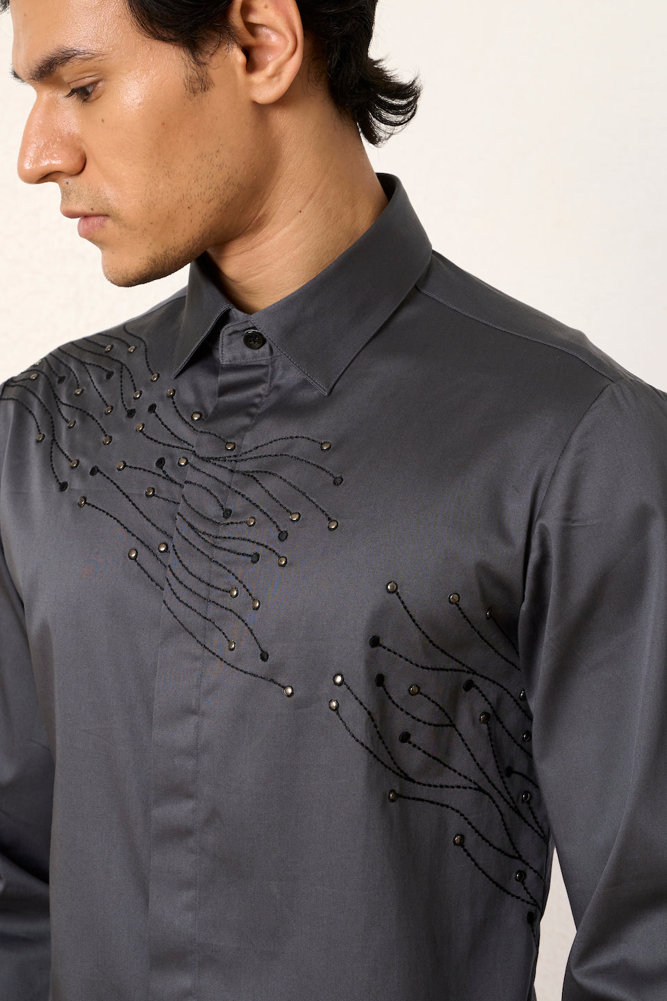 Gargee Designer's Ash Motion Segment Shirt Gargee