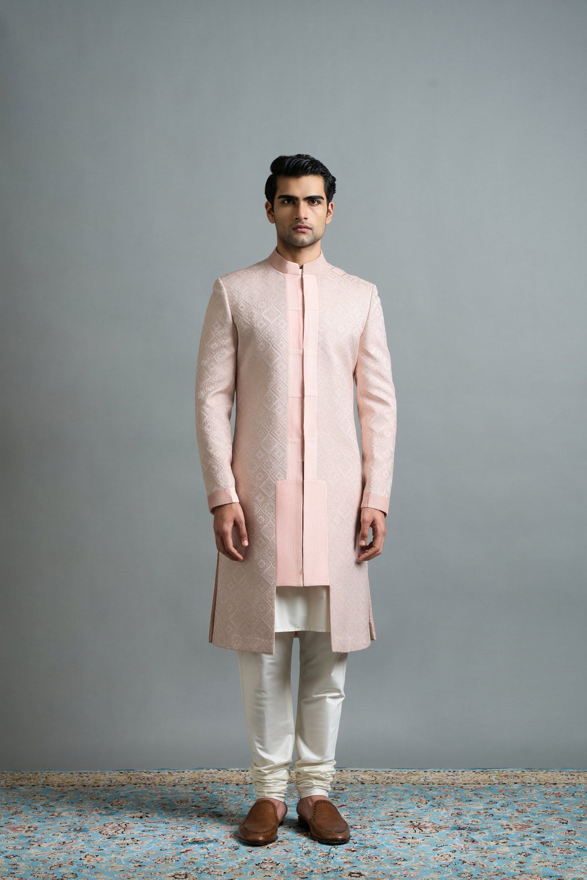 Gargee Designers Aarush Pink Sherwani Gargee