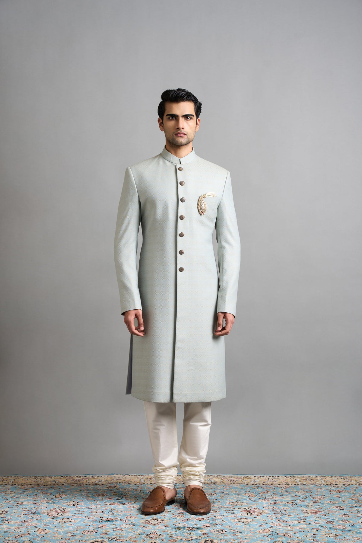 Gargee Designers Reyansh Green Sherwani Gargee