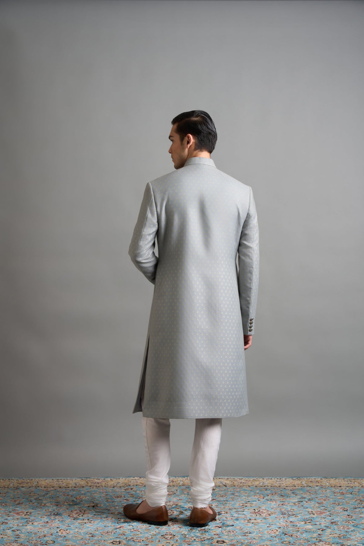 Gargee Designers Riaan Grey Sherwani Gargee