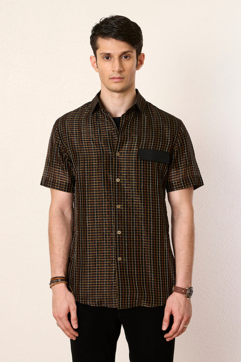 Gargee Designer's Black Urban Transy Shirt Gargee