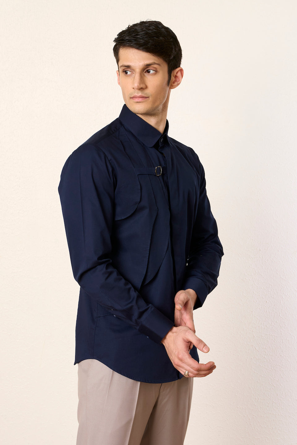 Gargee Designer's Midnight Urban Buckle Shirt Gargee