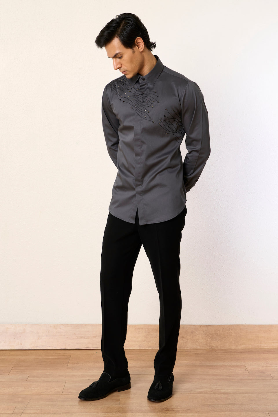 Gargee Designer's Ash Motion Segment Shirt Gargee