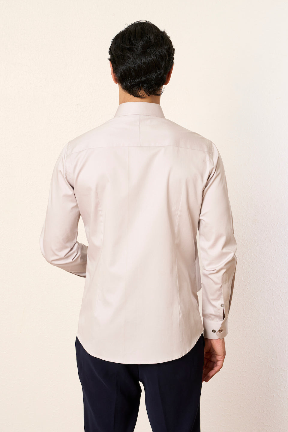 Gargee Designer's Grey Panelled Eyelet Shirt Gargee