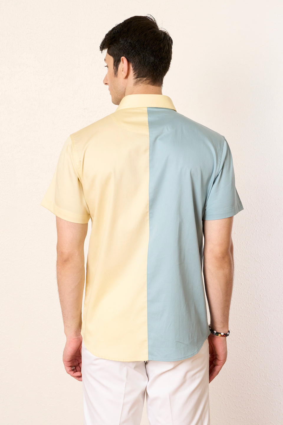 Gargee Designer's Teal Colorblock Equity Shirt Gargee