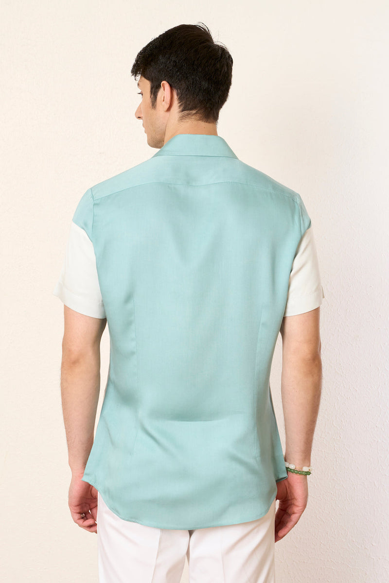 Gargee Designer's Tiffany Bloom Camp Shirt Gargee