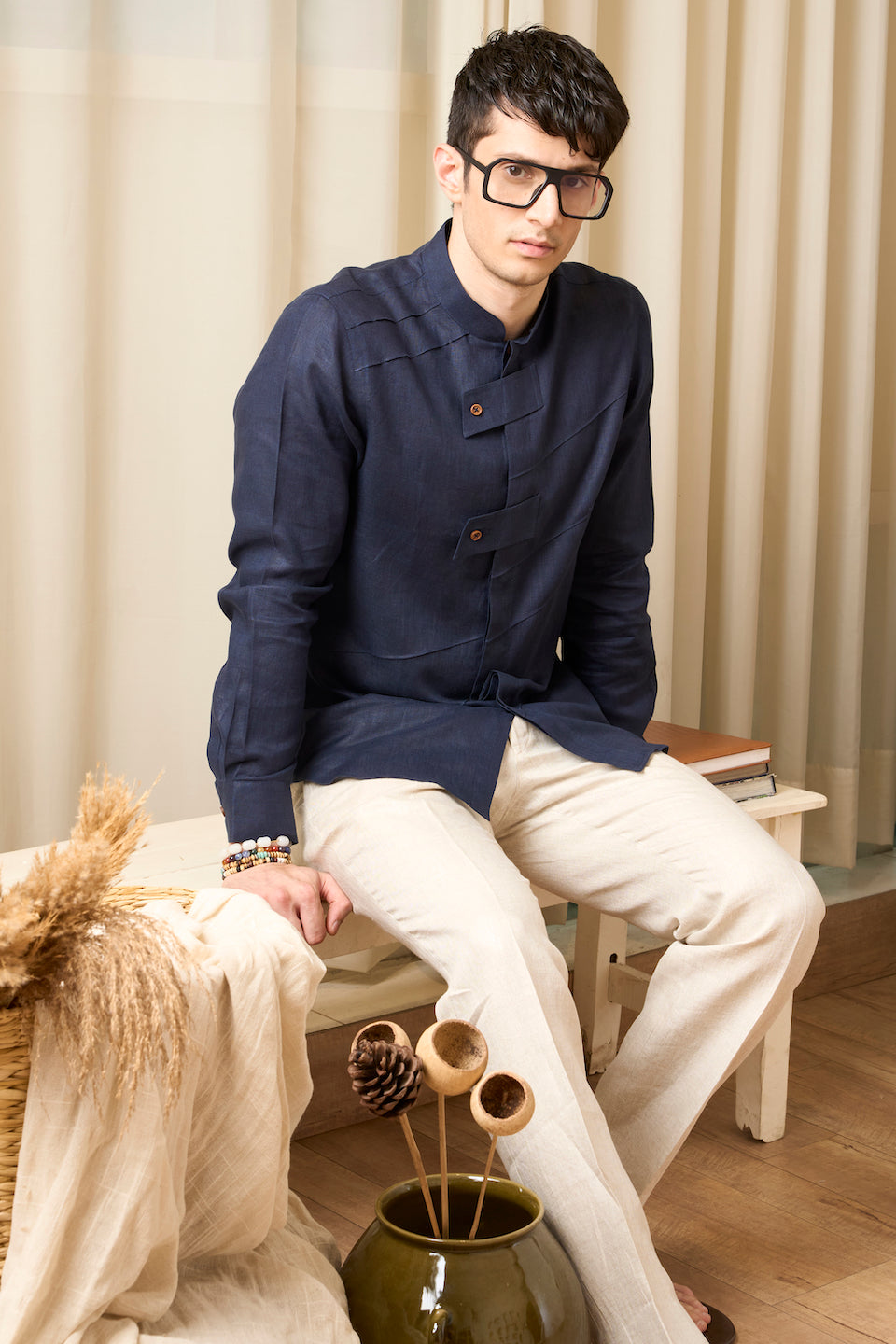 Gargee Designer's Midnight Concealed Loop Shirt Gargee