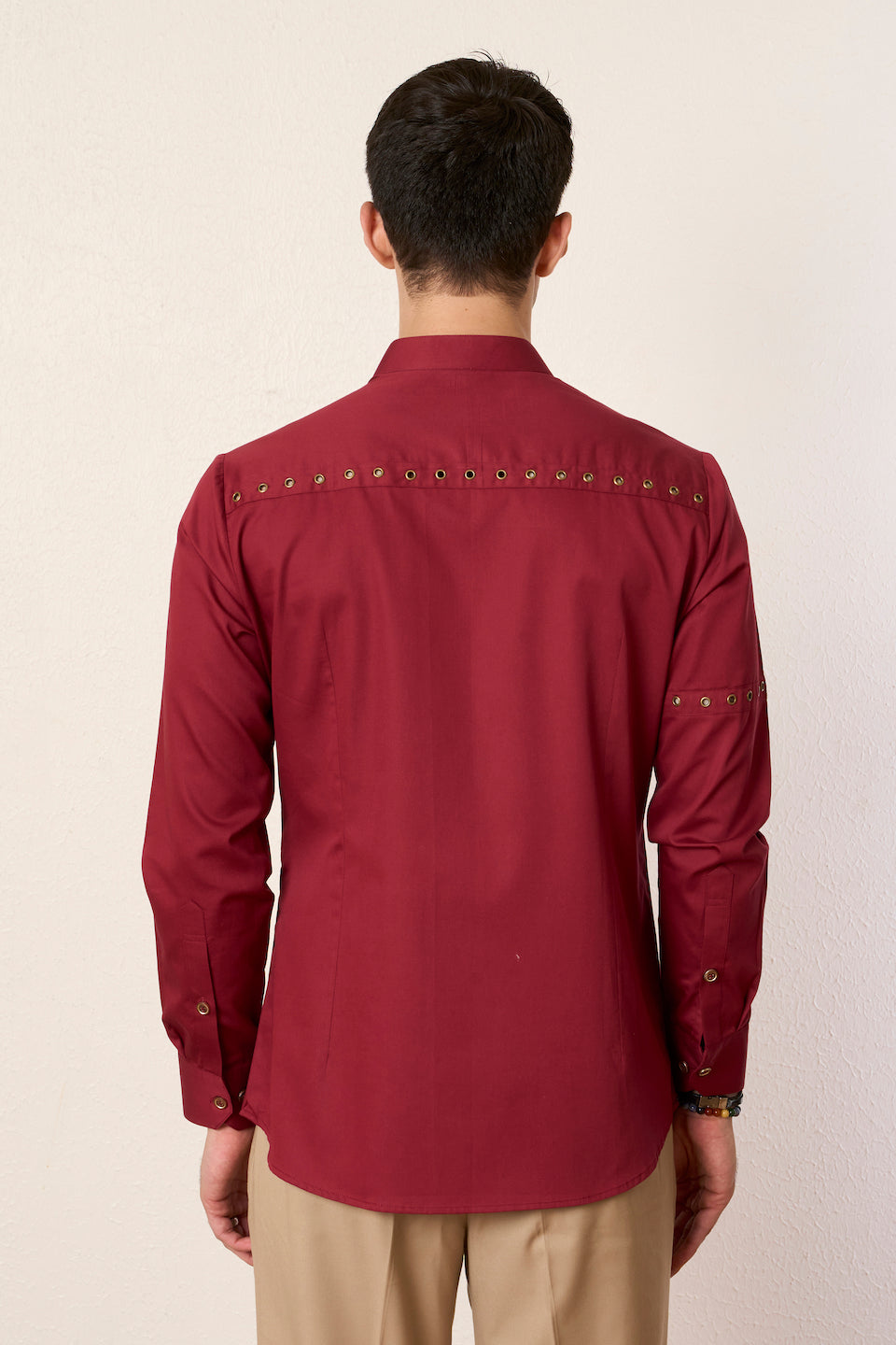 Gargee Designer's Textured Cherry Blossam Shirt Gargee