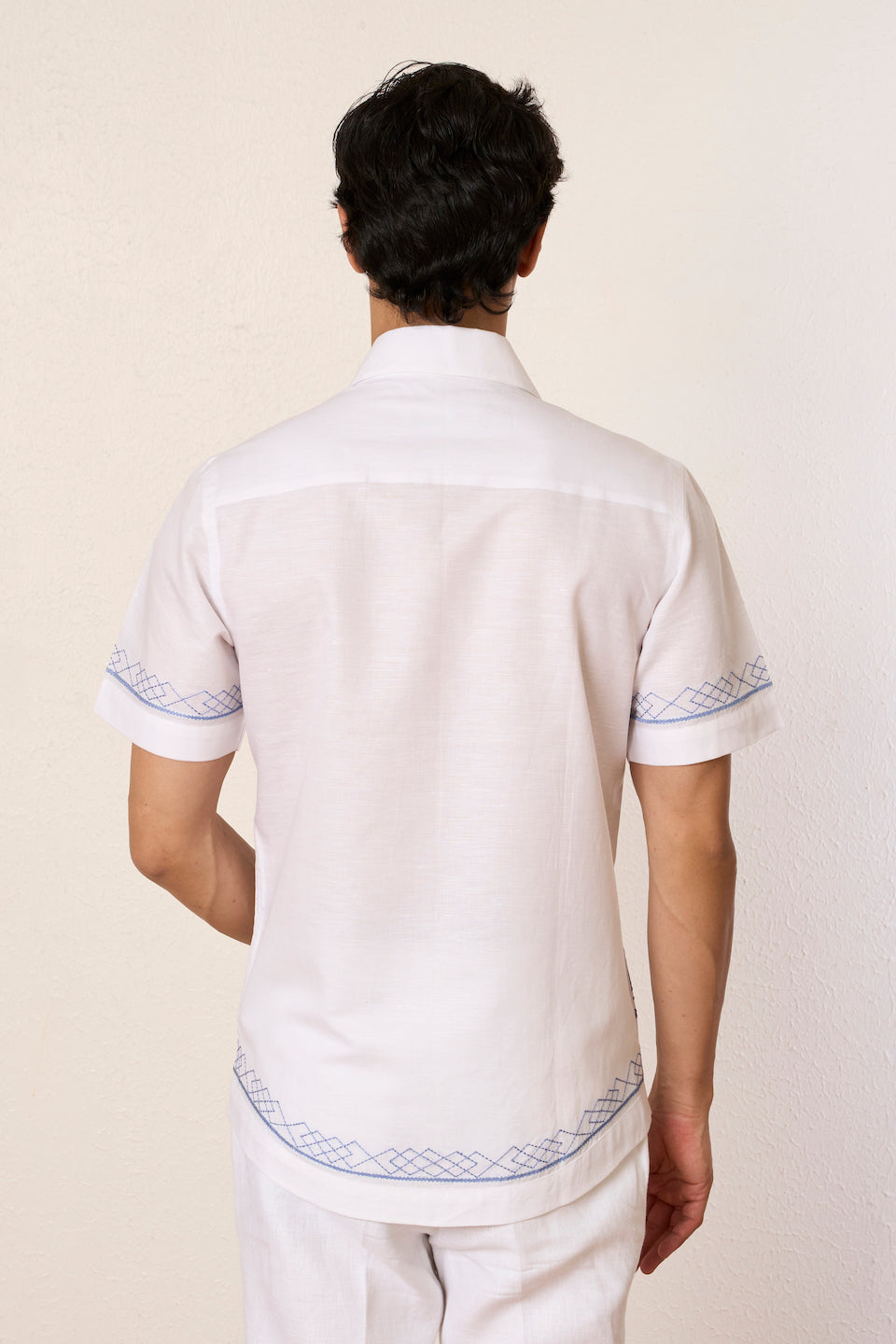 Gargee Designer's White Urban Petal Shirt Gargee