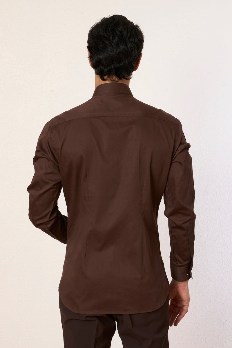 Gargee Designer's Brown Regal Rave Shirt Gargee