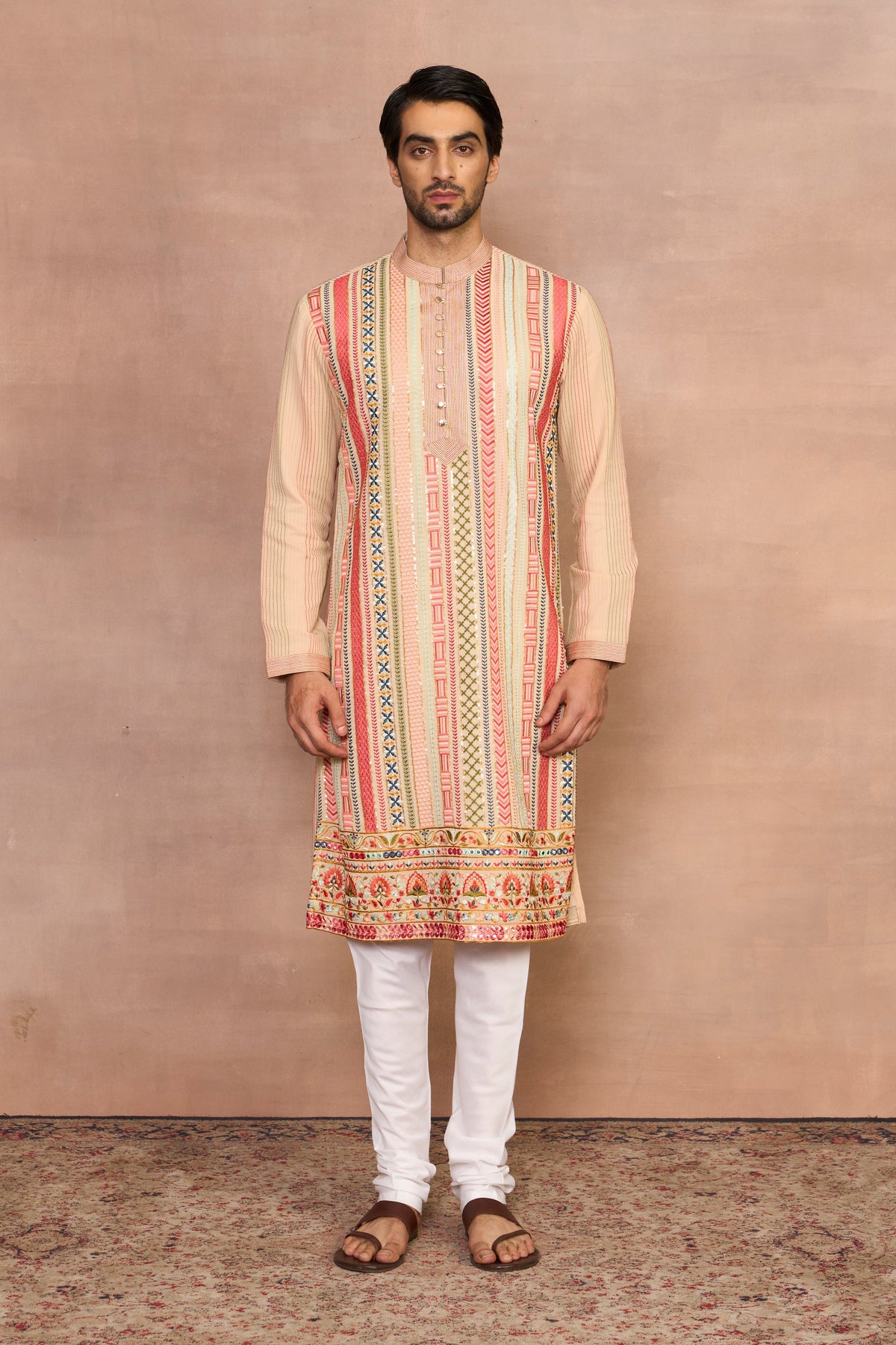 Gargee Designer's Aftaab Multicolor Kurta Set Gargee