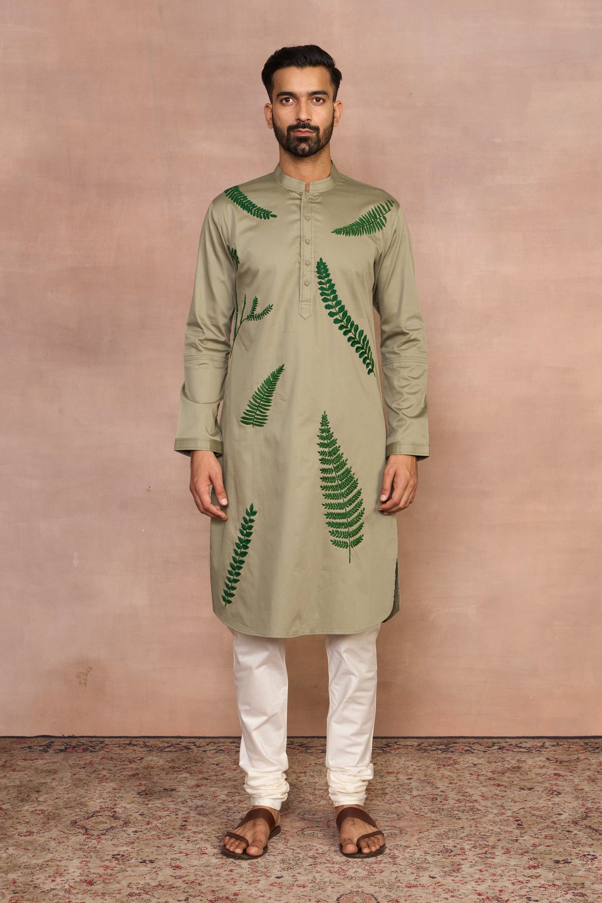 Gargee Designer's Dilnashin Green Kurta Set Gargee