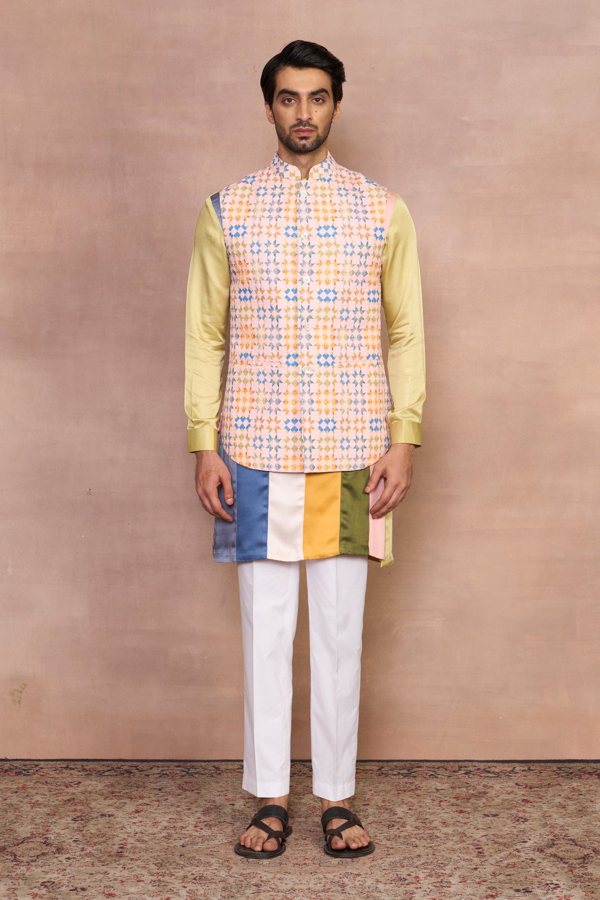Gargee Designer's Nazaara Multicolor Bundi Set Gargee