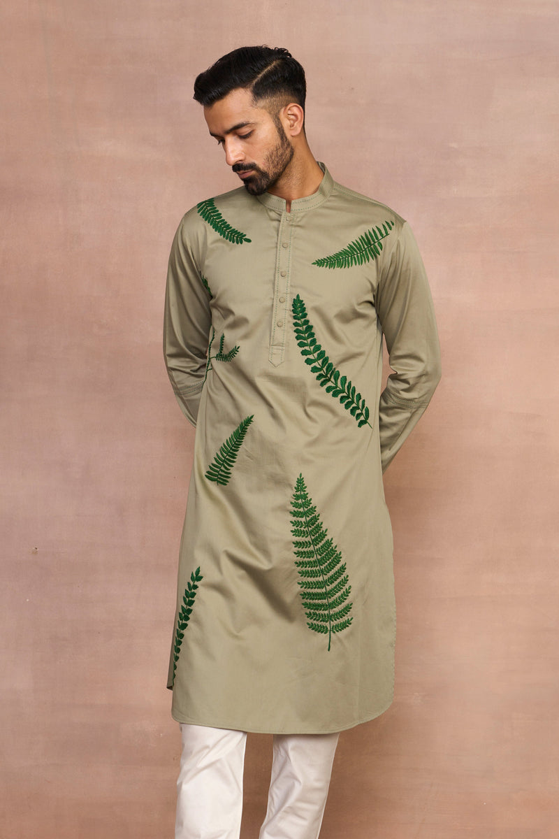 Gargee Designer's Dilnashin Green Kurta Set Gargee