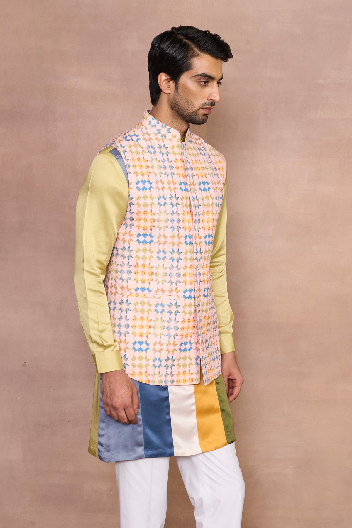Gargee Designer's Nazaara Multicolor Bundi Set Gargee