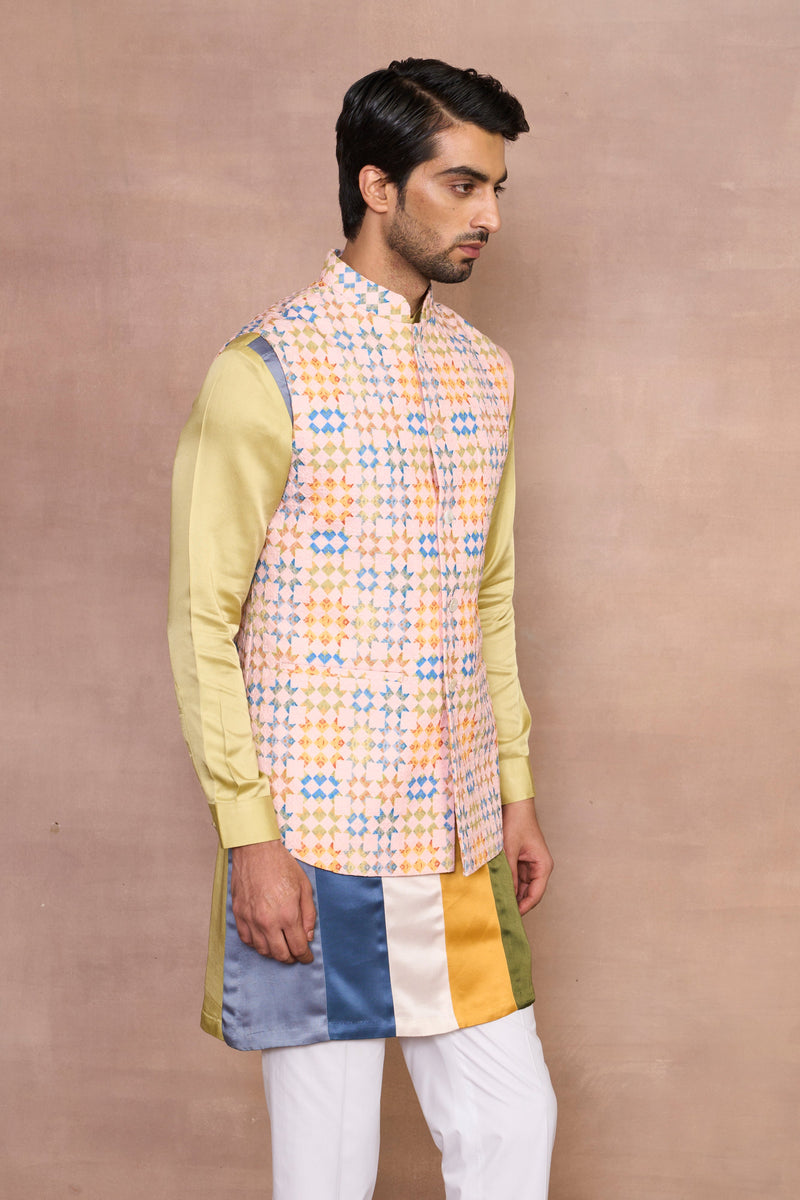 Gargee Designer's Nazaara Multicolor Bundi Set Gargee