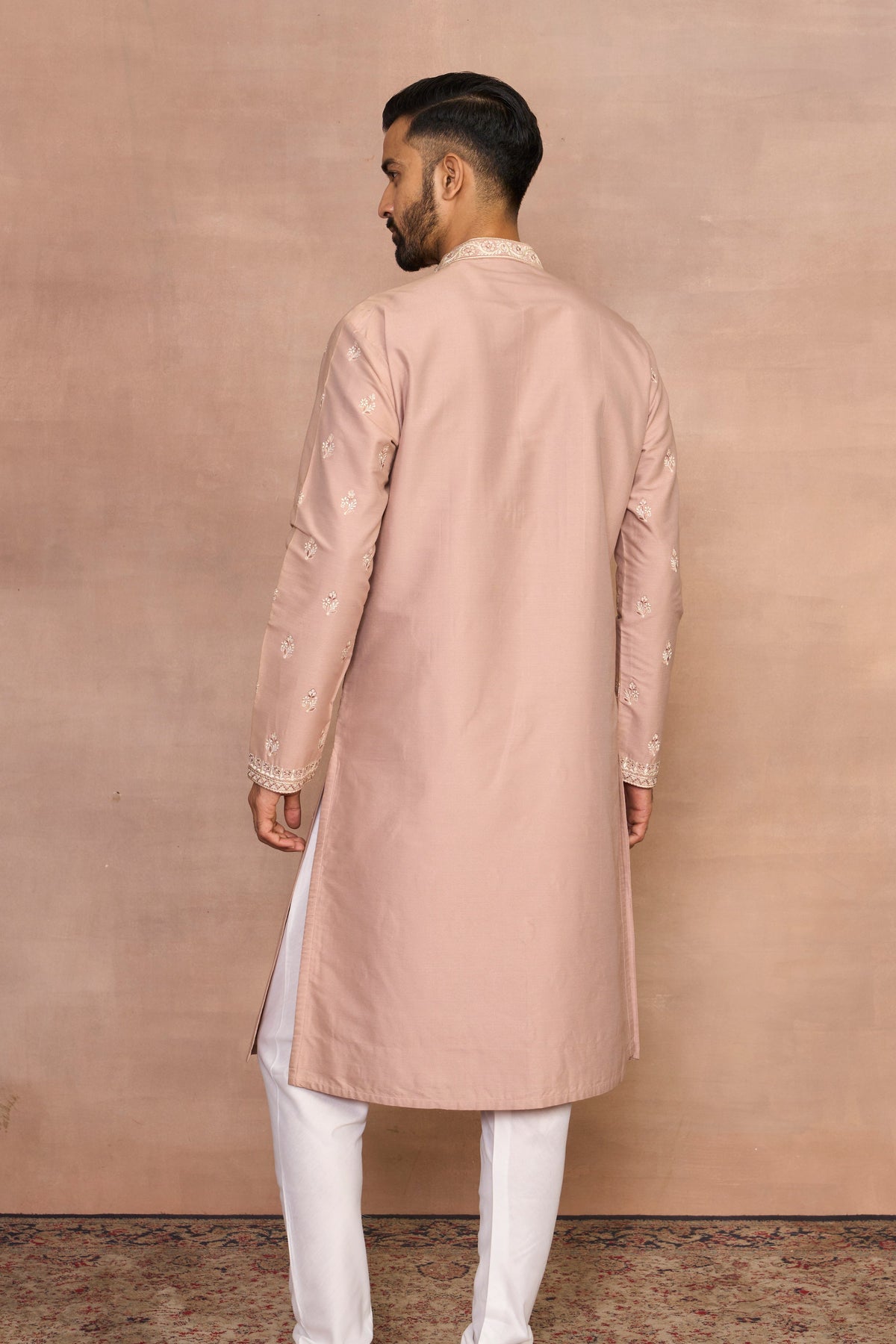 Gargee Designer's Tasveer Rose Gold Kurta Set Gargee