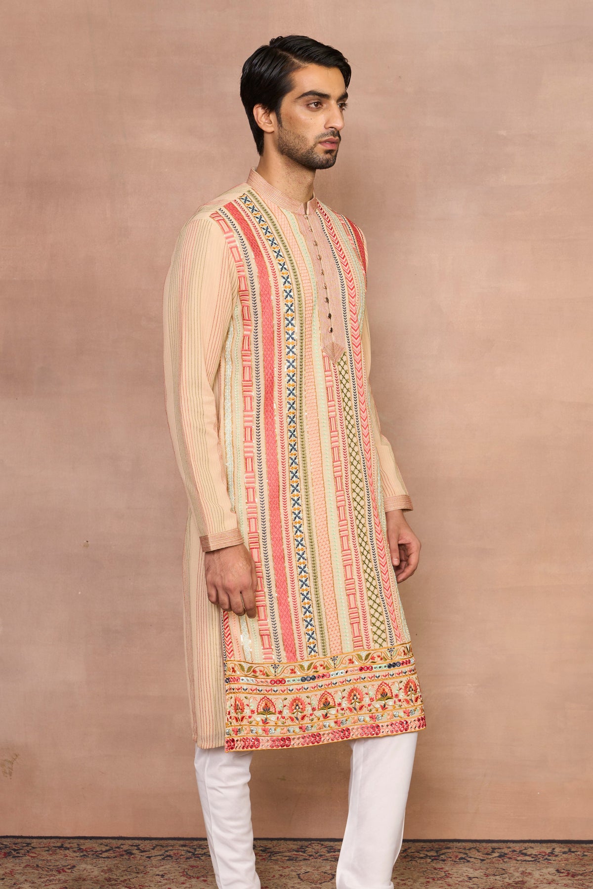 Gargee Designer's Aftaab Multicolor Kurta Set Gargee