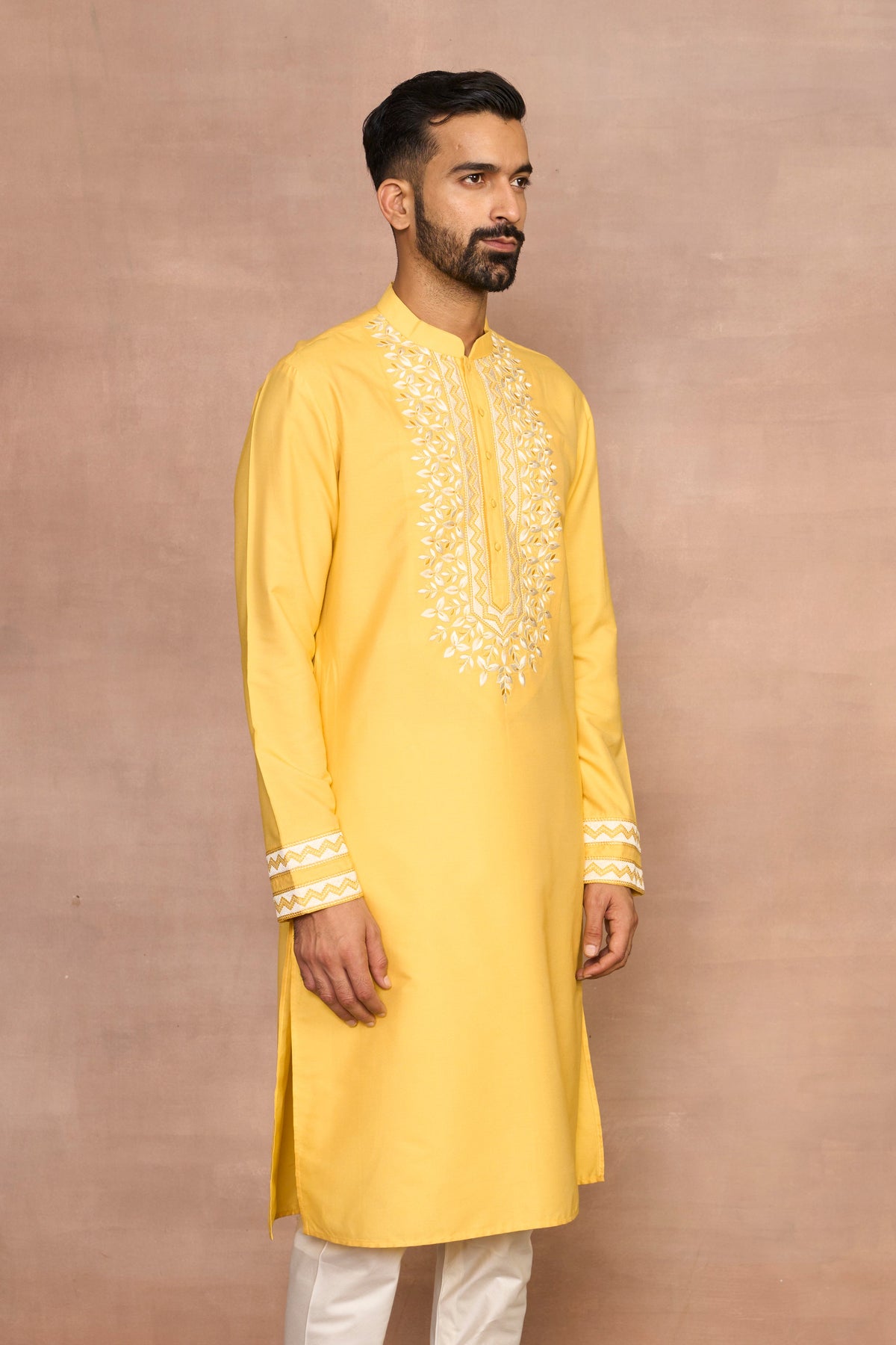 Gargee Designer's Aashna Yellow Kurta Set Gargee