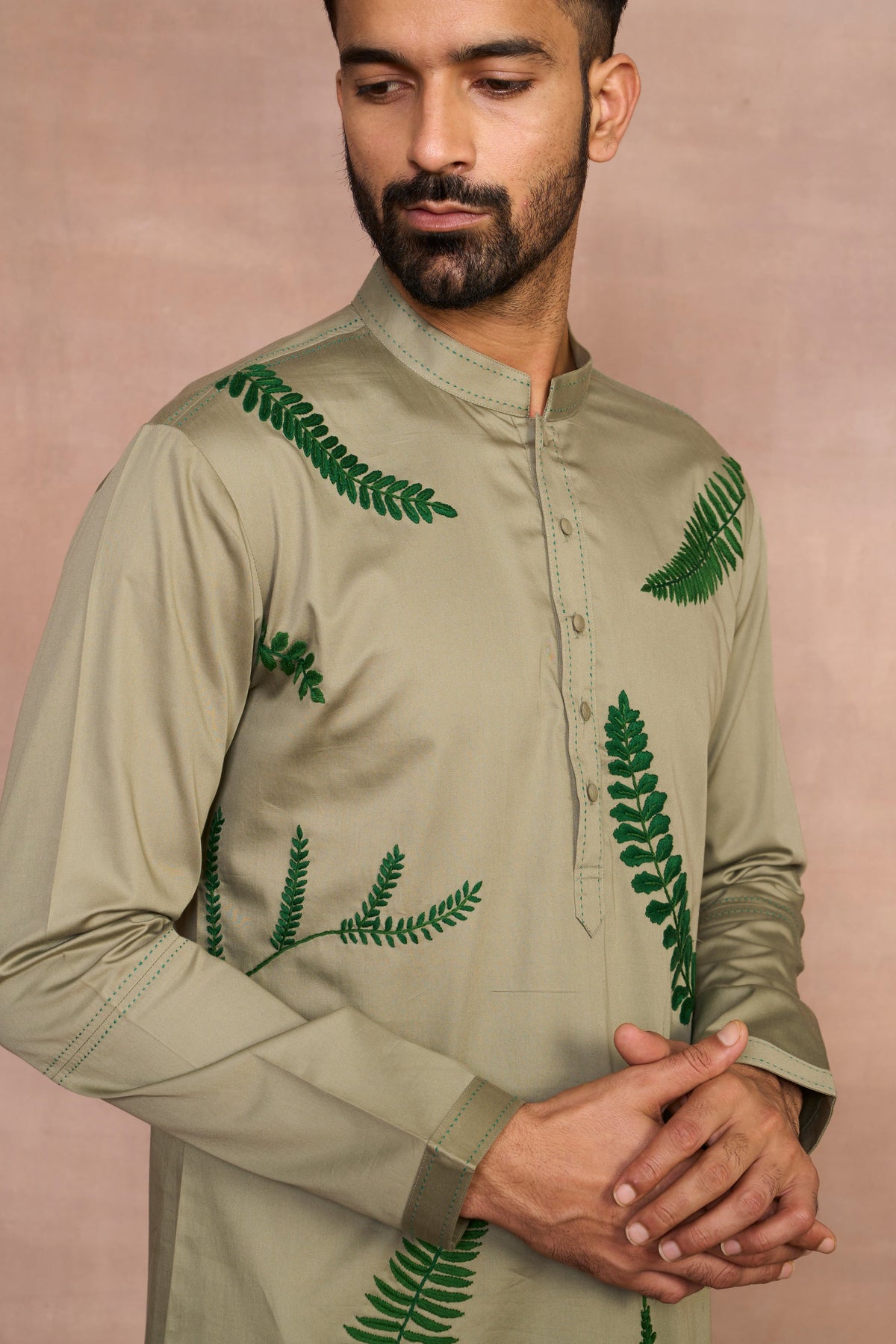 Gargee Designer's Dilnashin Green Kurta Set Gargee