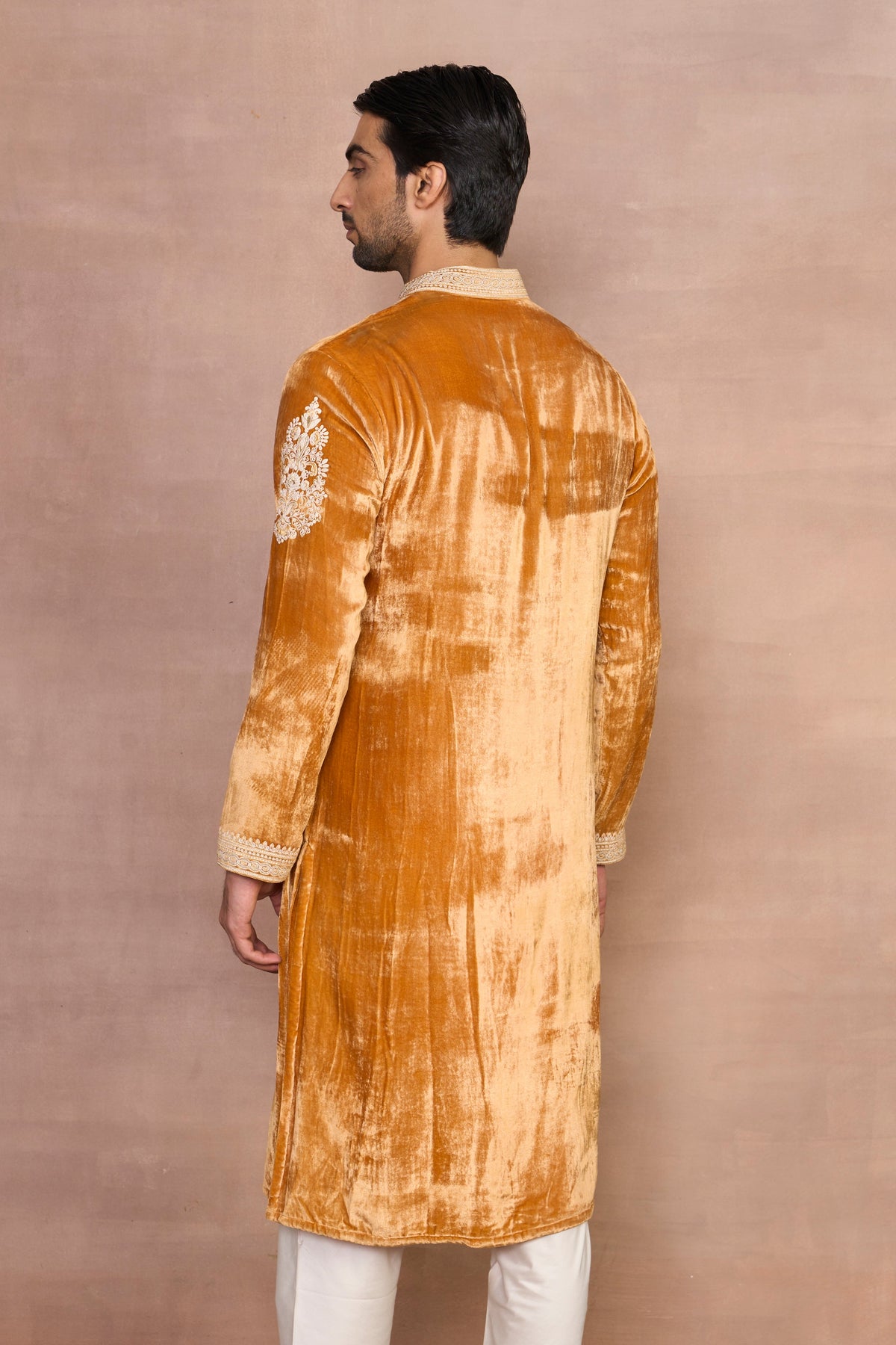 Gargee Designer's Chandni Turmeric Dori Kurta Set Gargee