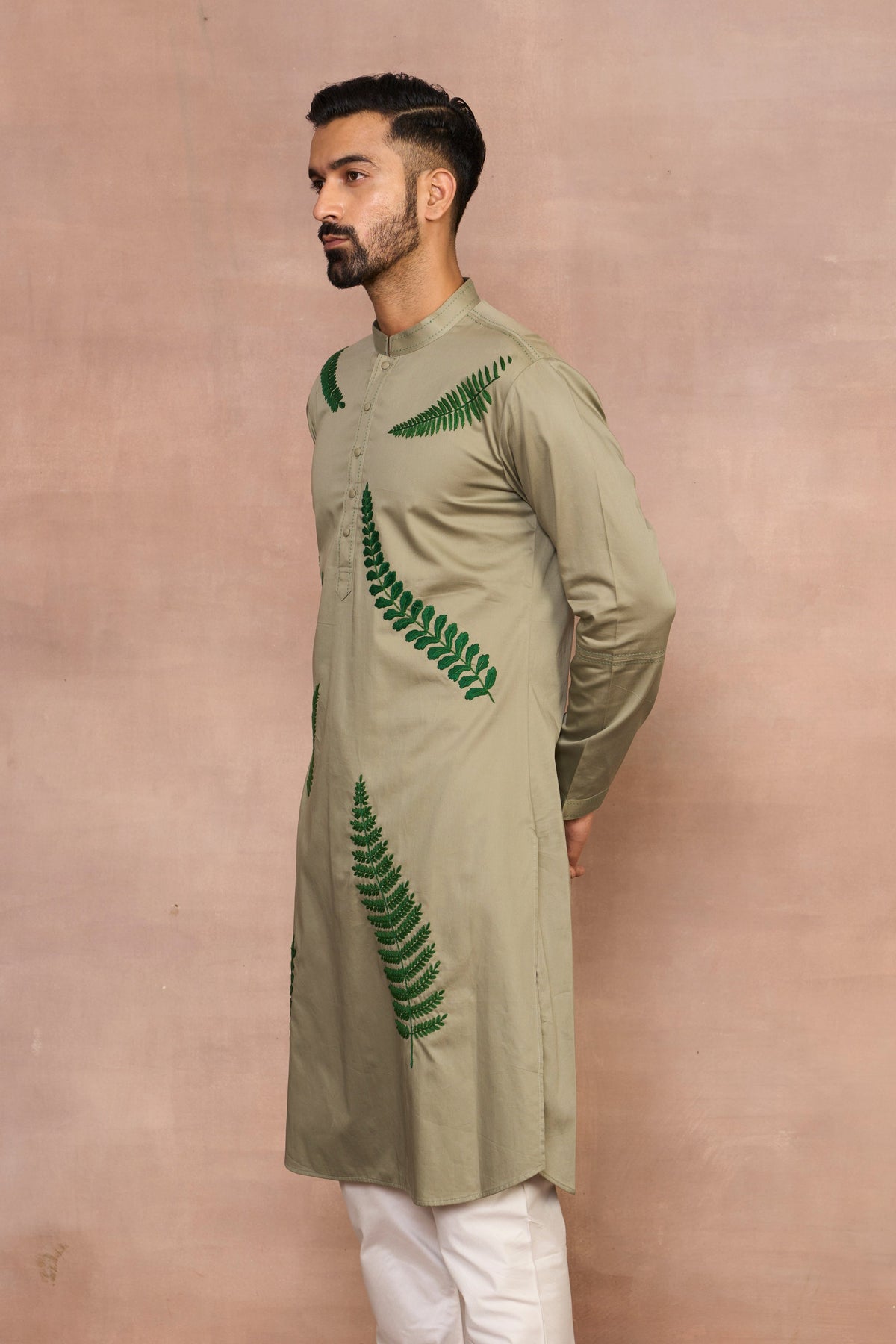 Gargee Designer's Dilnashin Green Kurta Set Gargee