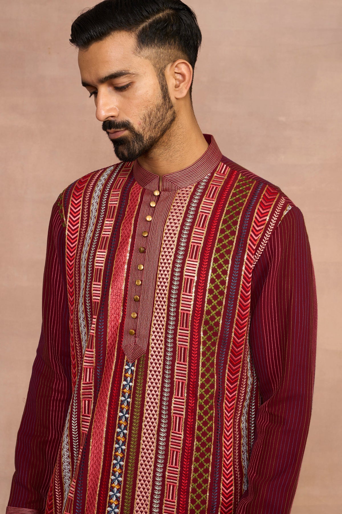 Gargee Designer's Shamsheer Multicolor Kurta Set Gargee