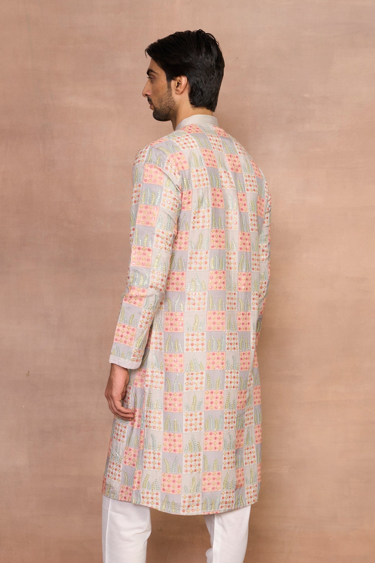 Gargee Designer's Noorani Grey Kurta Set Gargee