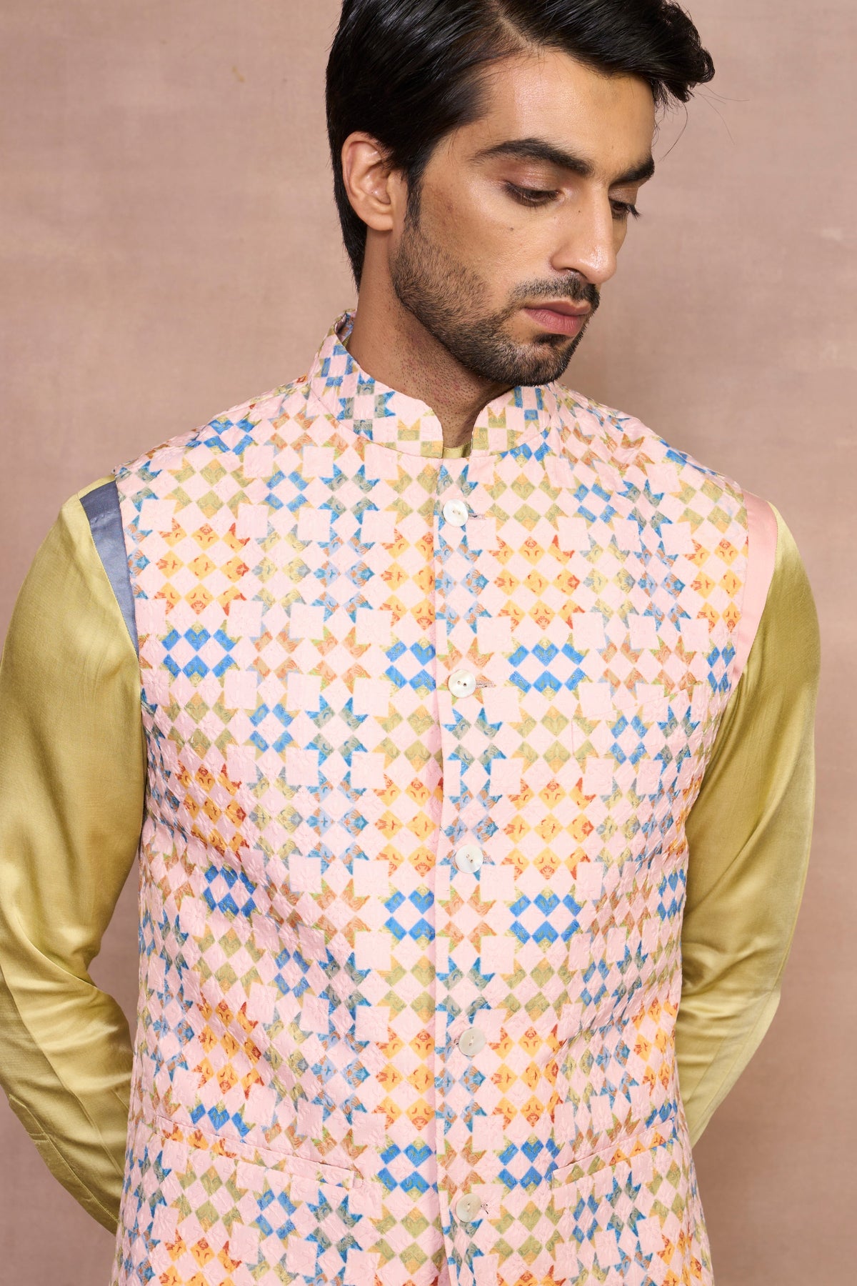 Gargee Designer's Nazaara Multicolor Bundi Set Gargee
