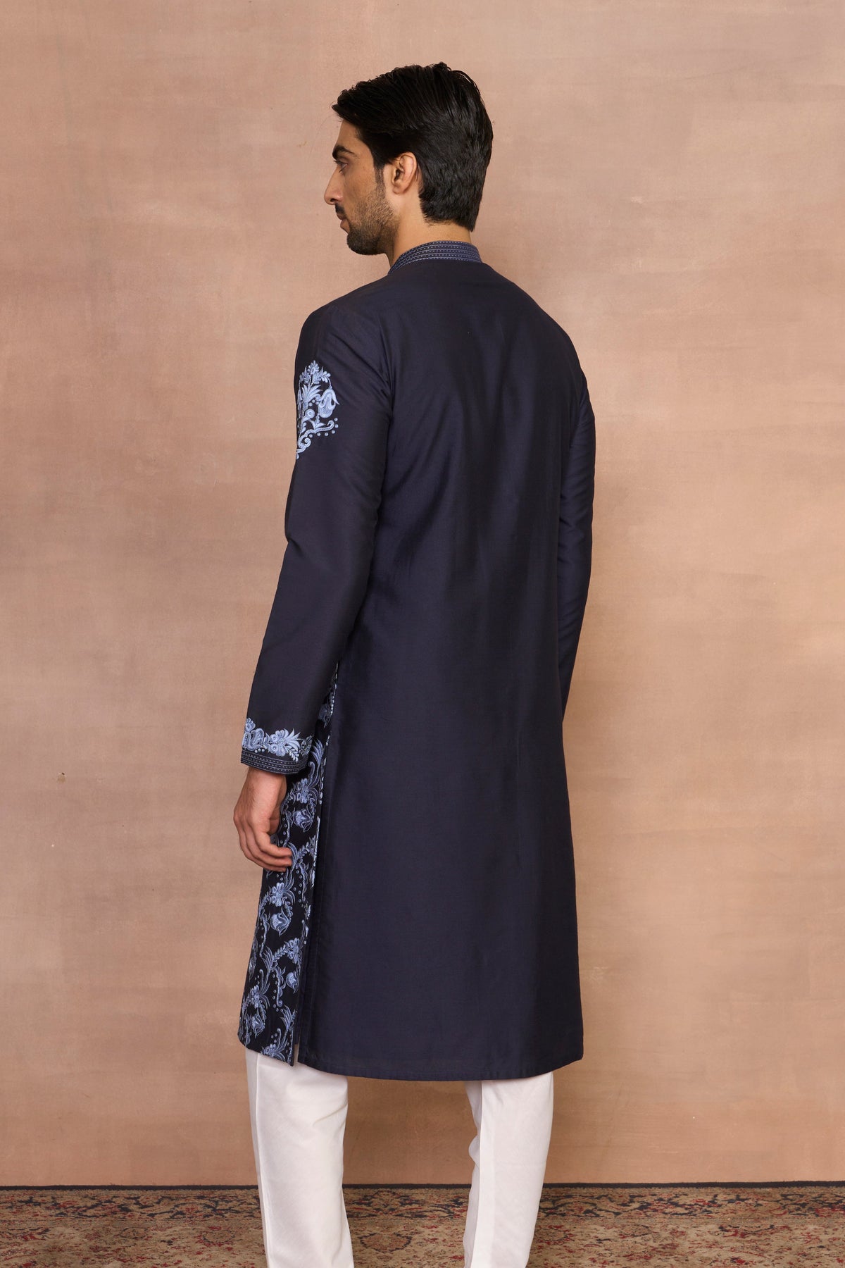 Gargee Designer's Khwaab Navy Kurta Set Gargee
