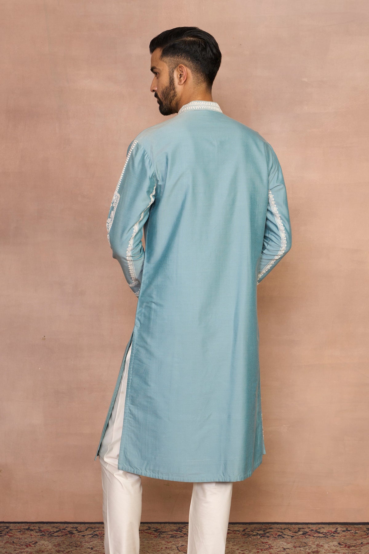 Gargee Designer's Raah Aqua Kurta Set Gargee