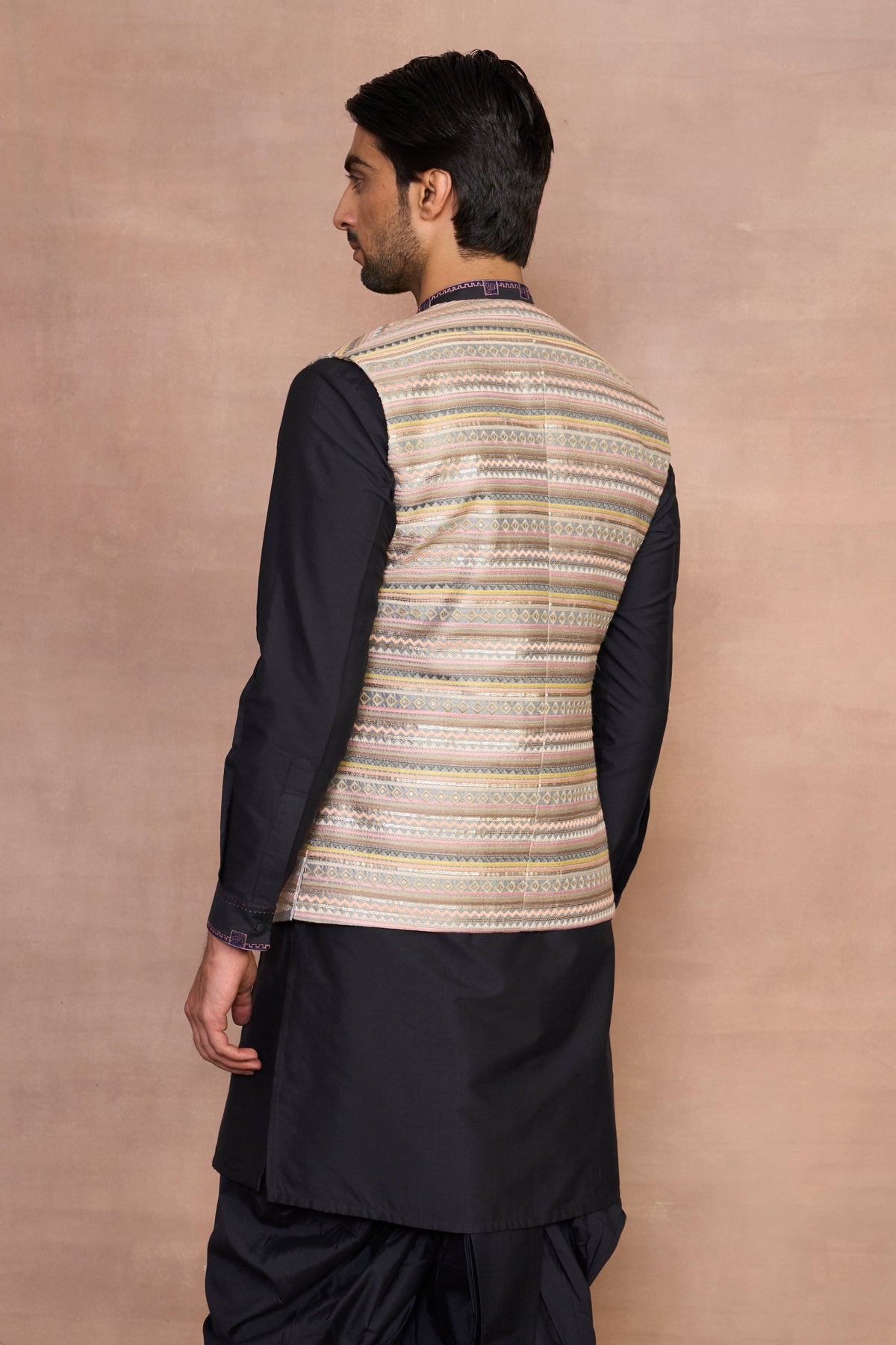 Gargee designer's Pyaala Grey Bundi Dhoti Set Gargee Designer