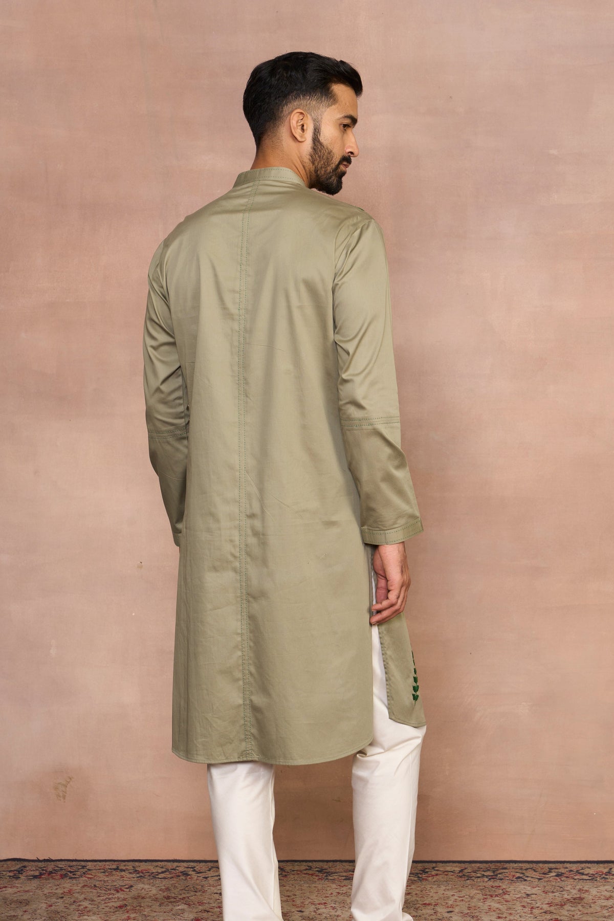 Gargee Designer's Dilnashin Green Kurta Set Gargee