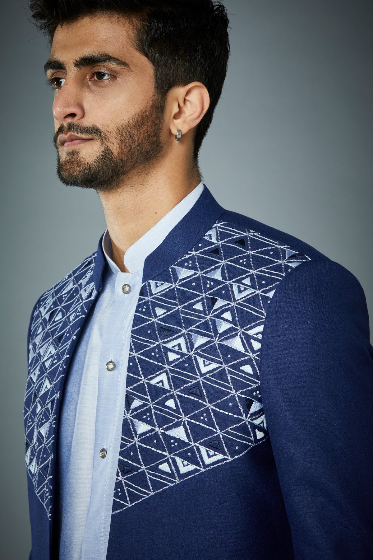 Gargee Designer's ROYAL EMBROIDERED JODHPURI SET Gargee Designer