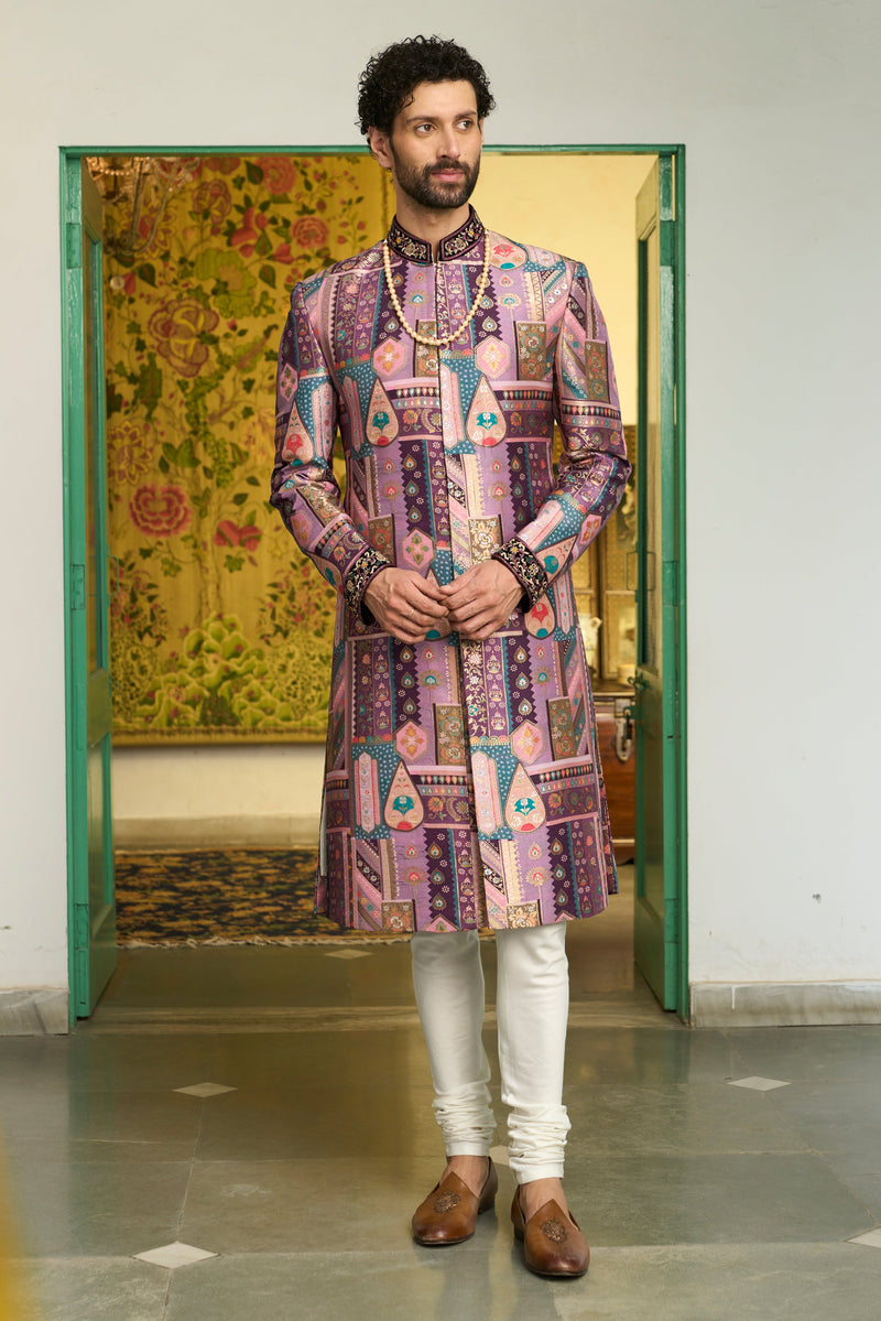 Gargee Designer's Manika Dilruba Sherwani Set Gargee Designer
