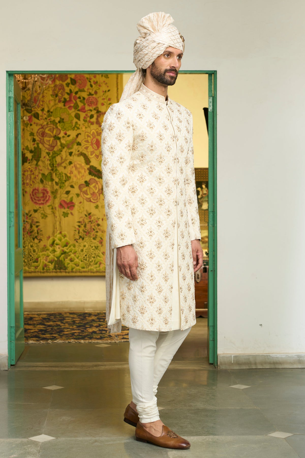 Gargee Designer's Samsara Nazaar Sherwani Set Gargee Designer