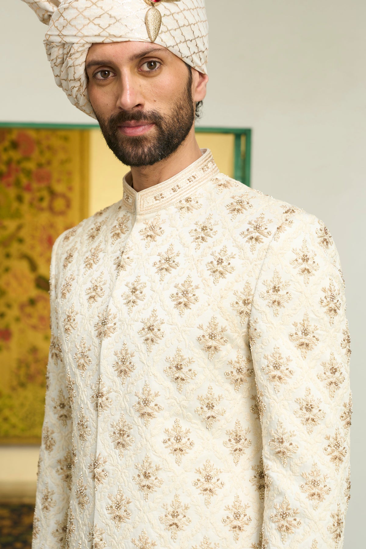 Gargee Designer's Samsara Nazaar Sherwani Set Gargee Designer