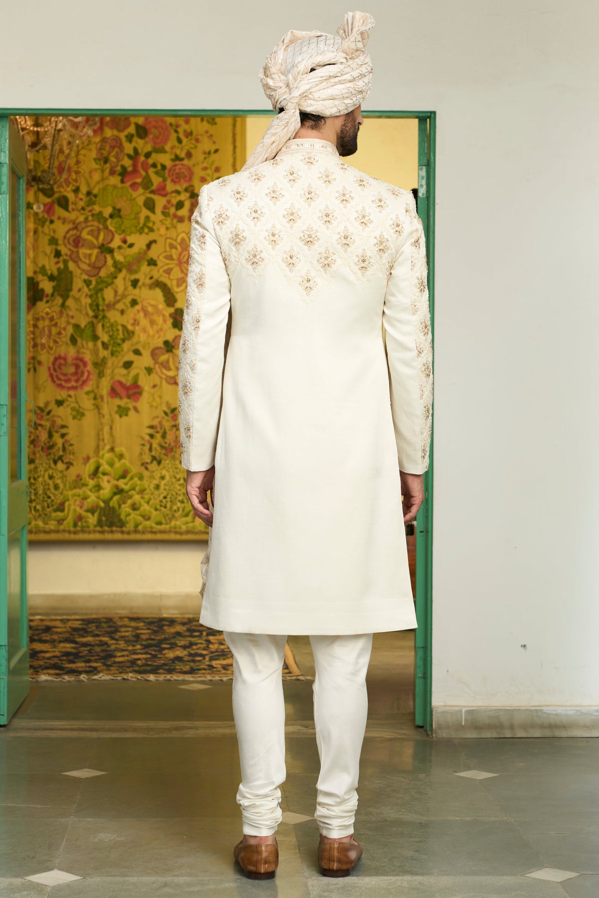 Gargee Designer's Samsara Nazaar Sherwani Set Gargee Designer