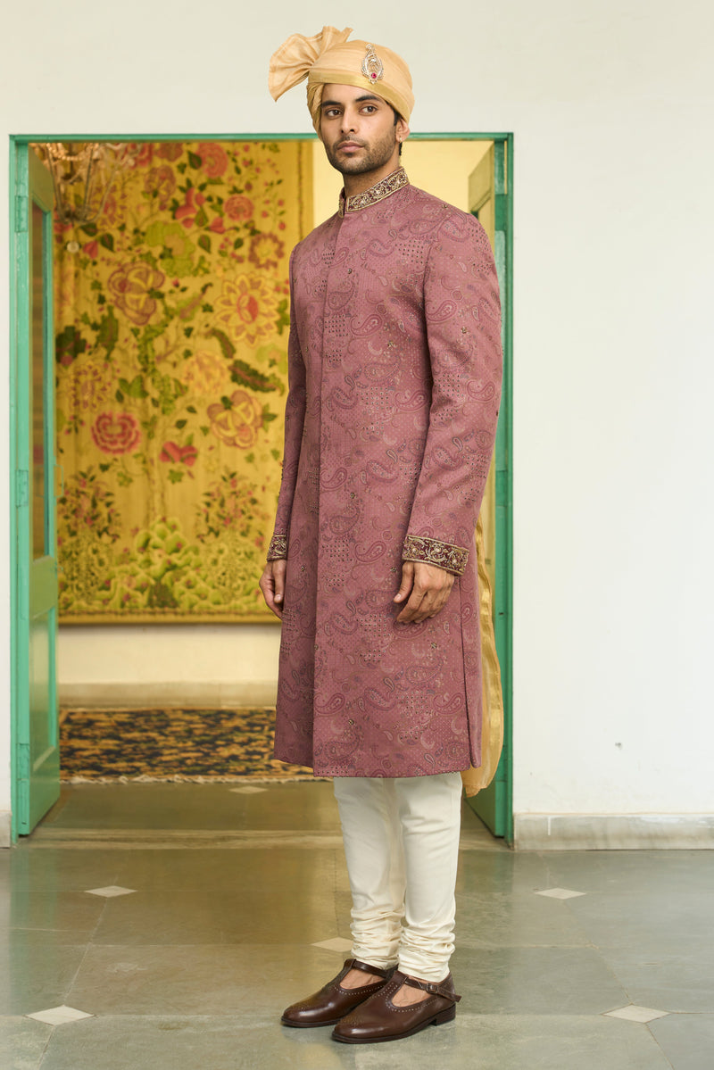Gargee Designer's Gulbaag Dilkash Sherwani Set Gargee Designer