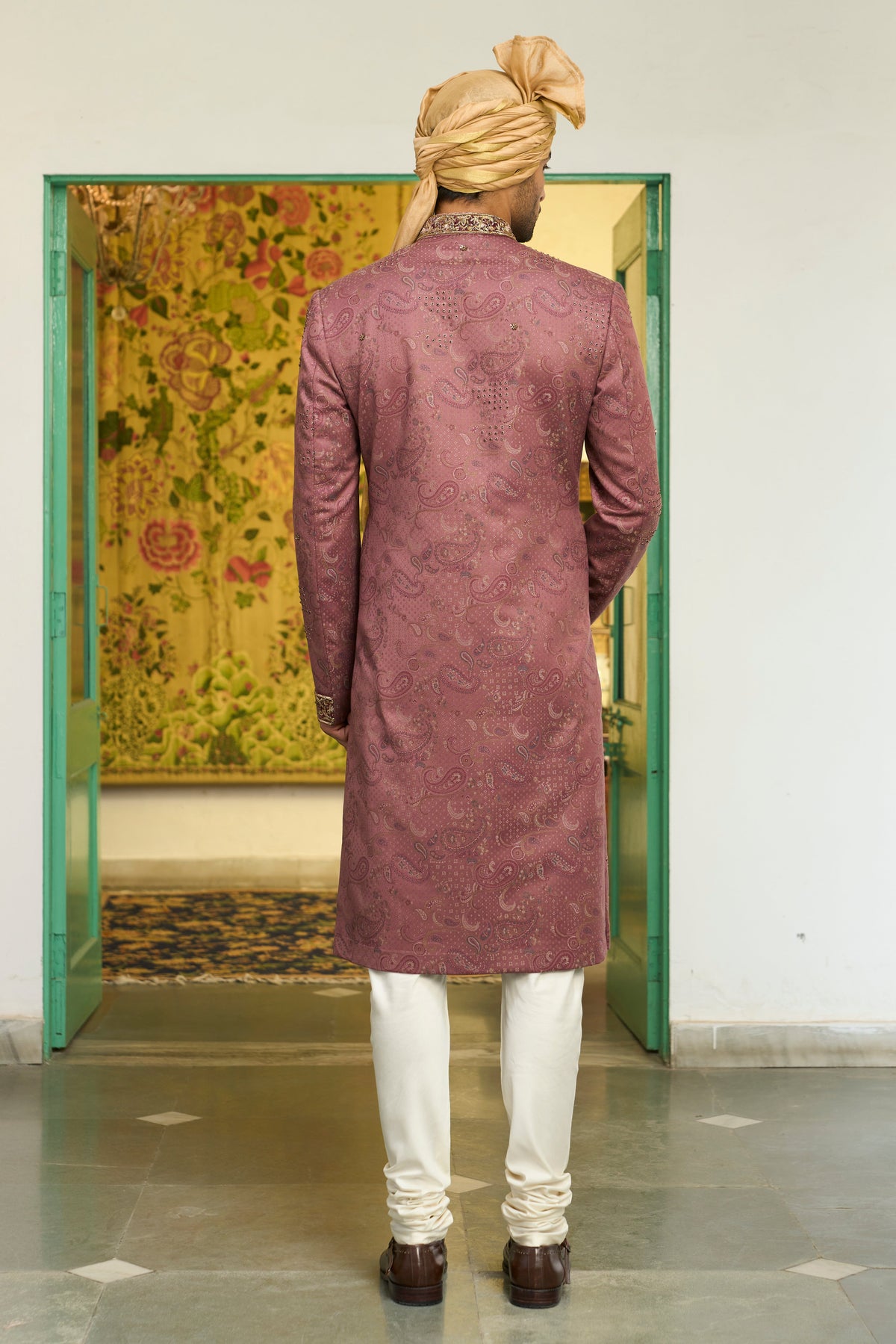 Gargee Designer's Gulbaag Dilkash Sherwani Set Gargee Designer