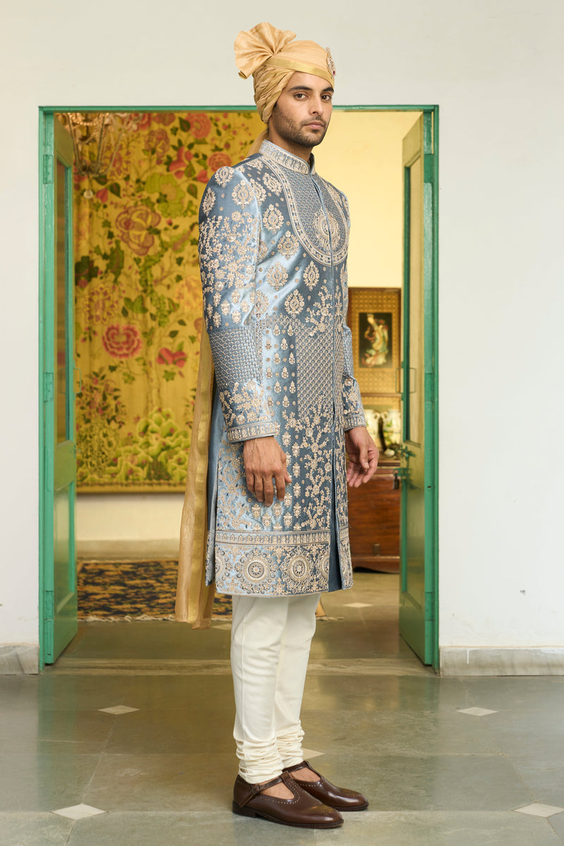 Gargee Designer's Jaituni Aala Sherwani Set Gargee Designer