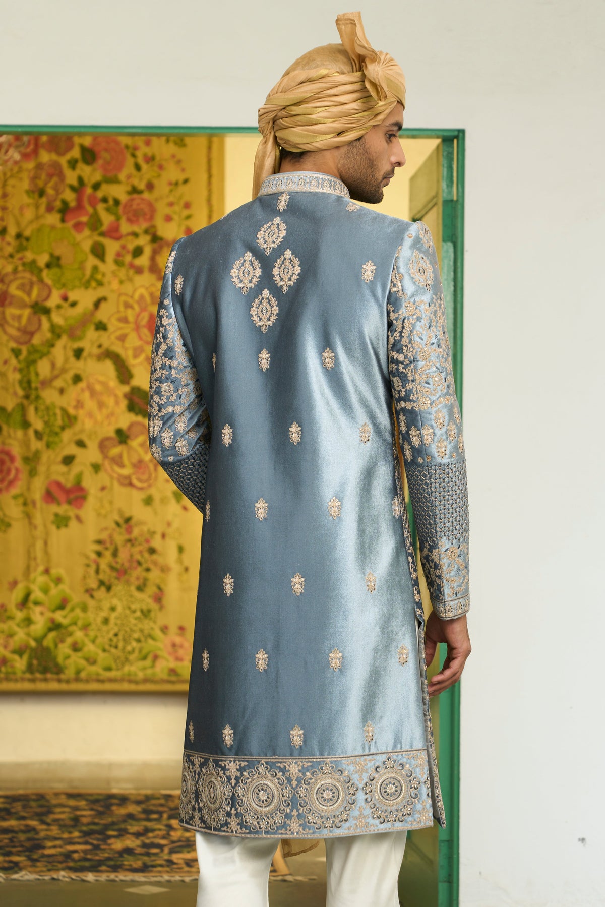 Gargee Designer's Jaituni Aala Sherwani Set Gargee Designer