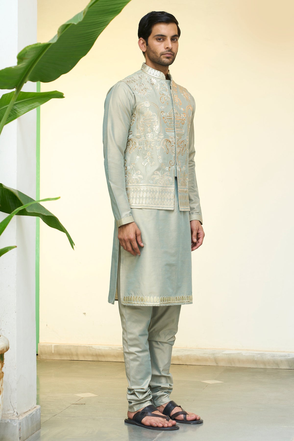 Gargee Designer's Jaituni Gotta Bundi Set Gargee