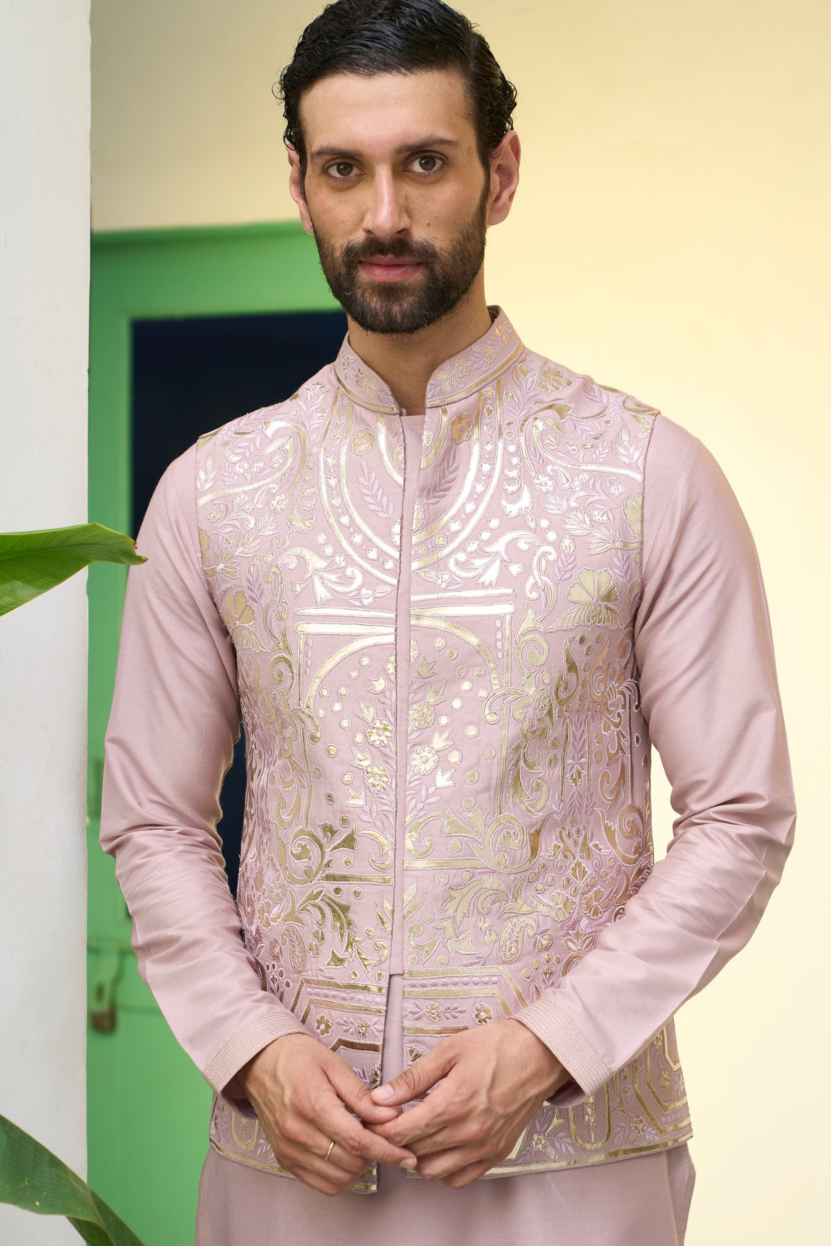 Gargee Designer's Moti Iqra Bundi Set Gargee
