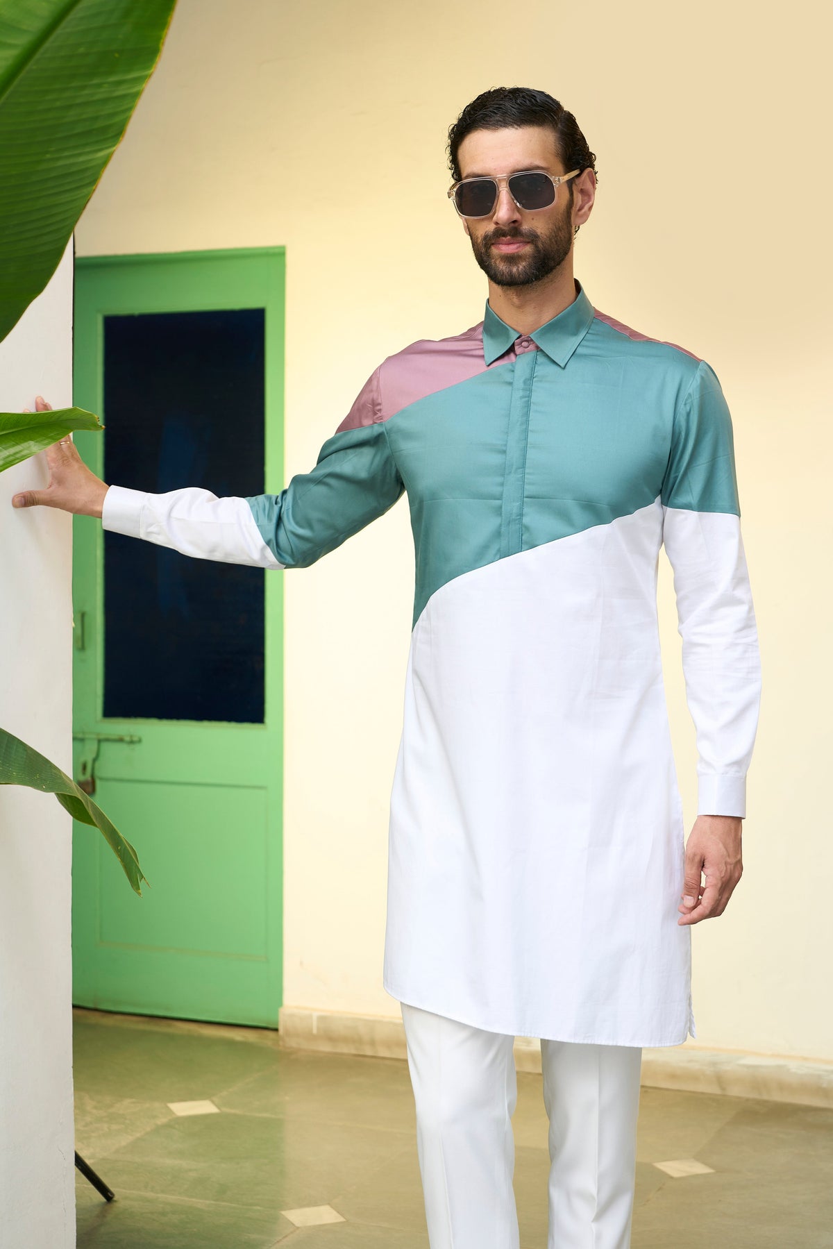 Gargee Designer's Markat Vijayee Shrug Set Gargee