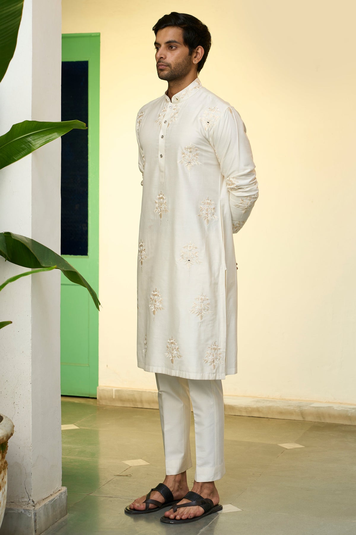 Gargee Designer's Gulbano Tashi Bundi Set Gargee